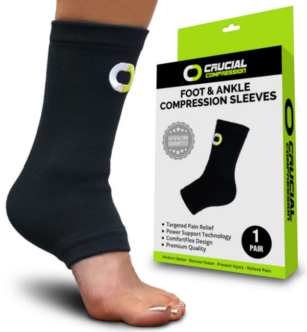 Crucial Compression Ankle Support Sleeve