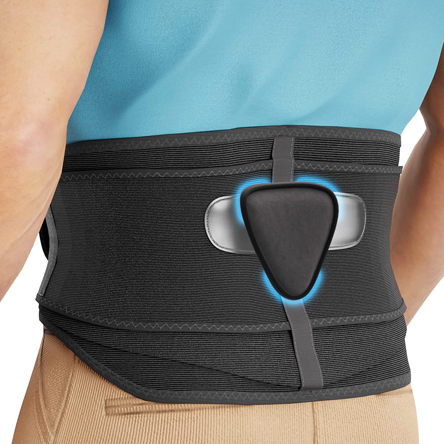 MODVEL Back Brace with Removable Lumbar Pad