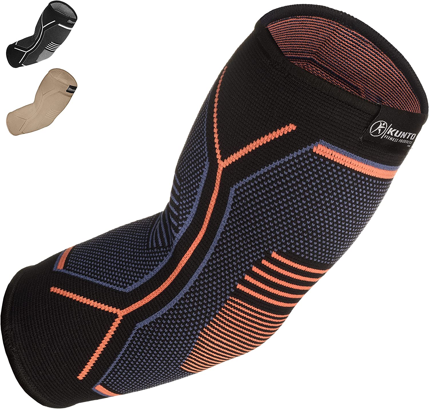 Kunto Fitness Elbow Brace Compression Support Sleeve